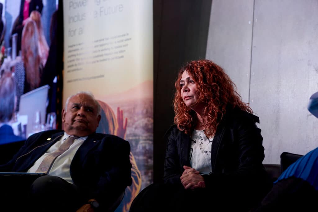 Lisa Annese, Nareen Young, Professor Tom Calma,Antoinette Braybrook, Ian Hamm and Julie Canepa.