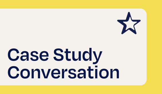Text: Case Study Conversation