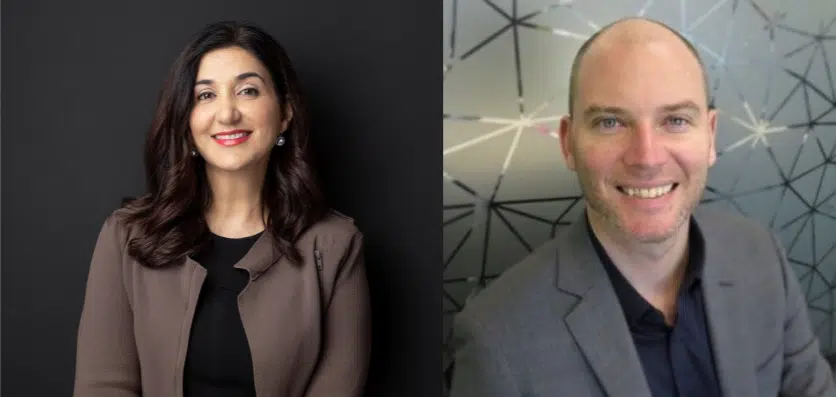 Lisa Annese and Ryan Burke